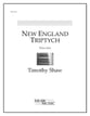 New England Triptych piano sheet music cover